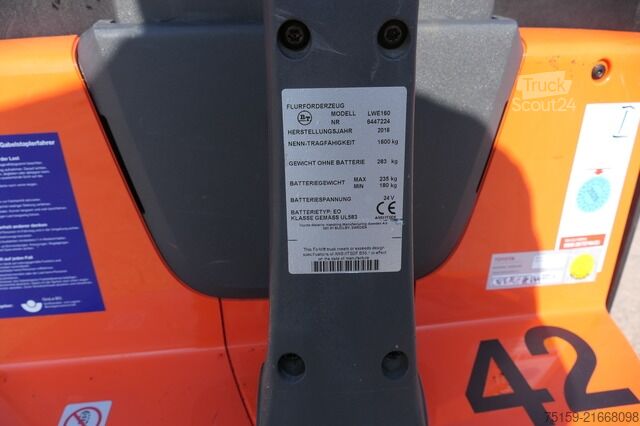 Ręczny wózek paletowy bt LWE 160