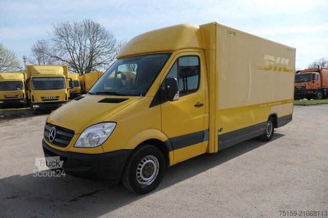 Furgoneta caja mercedes-benz SPRINTER 310 CDI MAXI EURO-5 KOFFER REGALE KAMERA DURCHGANG