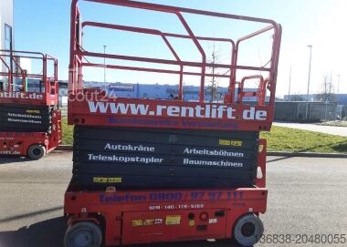 Makaslı kaldırma MAGNI ES 1412 Elektro 13,80 m