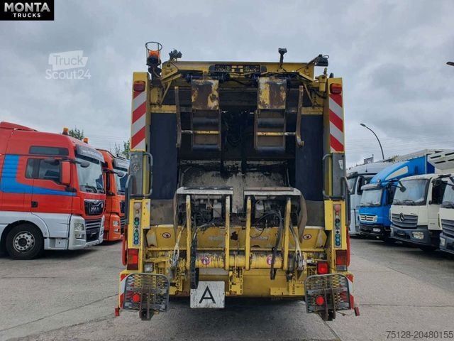 Müllwagen MERCEDES-BENZ Econic 2629, Zoller 23M, Lenk & Liftachse, TÜV