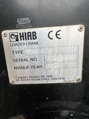 Camion cu macara Mercedes-Benz Antos 2540 + Hiab 133 K Pro Hipro