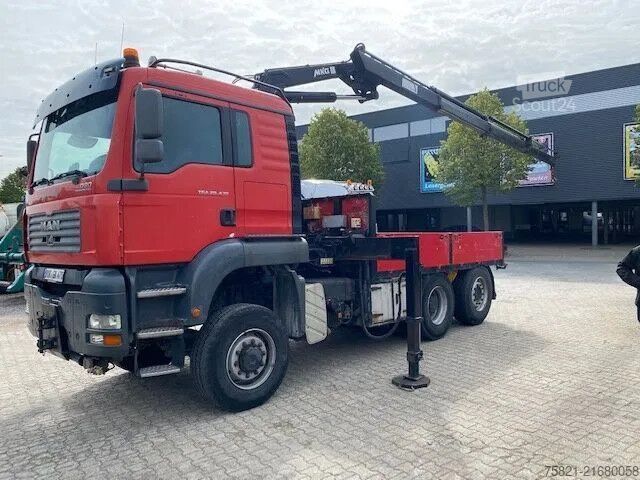 Camion-grue MAN TGA 28.430 6x4 + MKG HLK 201 Crane