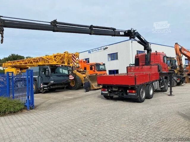 Camion-grue MAN TGA 28.430 6x4 + MKG HLK 201 Crane