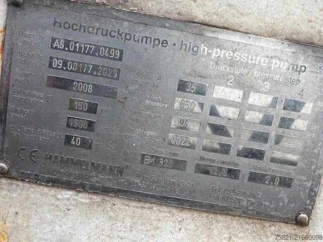 Vehicul de aspirație Mercedes-Benz Actros 2641 (Vacuumtruck)