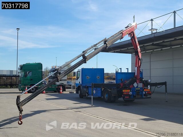 Plataforma de carga Renault Premium 370 4X2 HMF 1560 K4 Kran Crane Manual A...