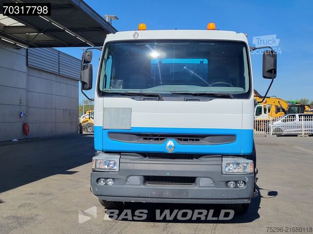 Plataforma de carga Renault Premium 370 4X2 HMF 1560 K4 Kran Crane Manual A...