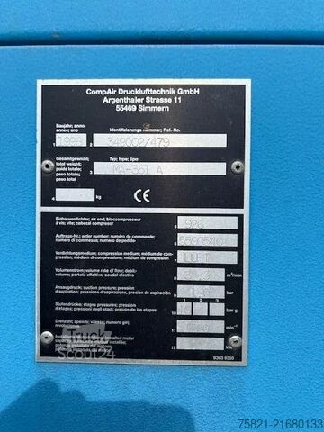Compresor frigorific Compair Kompressor 32M3/h* MA-351 A Elektro -2 x op voo...