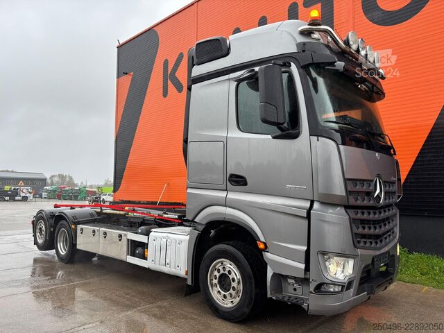 Važiuoklės kabina Mercedes-Benz Arocs 2553 6x2*4 FOR SALE AS CHASSIS