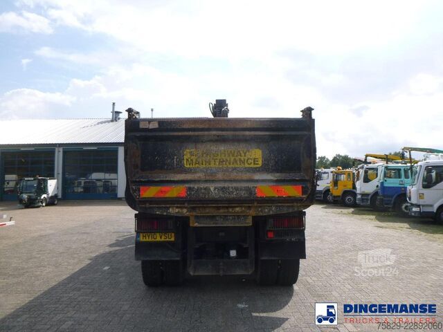 Kranbil DAF CF 85.360 8X4 RHD tipper + Terex 118.2 VGL-A15
