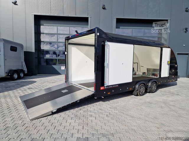 Automobilių pervežimo priekaba Brian James Trailers Race Sport 341-5521-35 Fahrzeugtransport