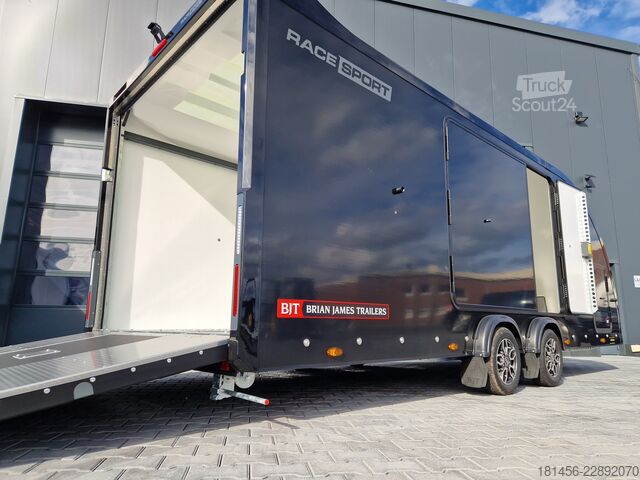 Automobilių pervežimo priekaba Brian James Trailers Race Sport 341-5521-35 Fahrzeugtransport
