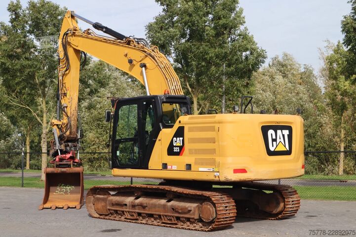 Vikšrinis ekskavatorius Caterpillar 323 07A | ROTOTILT | QUICK COUPLER | BUCKET