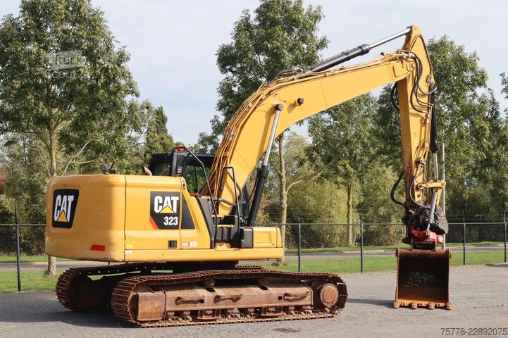 Vikšrinis ekskavatorius Caterpillar 323 07A | ROTOTILT | QUICK COUPLER | BUCKET