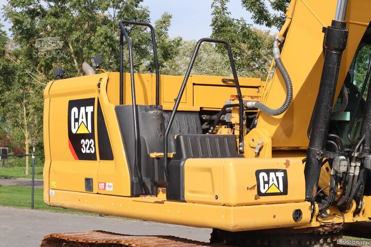 Vikšrinis ekskavatorius Caterpillar 323 07A | ROTOTILT | QUICK COUPLER | BUCKET