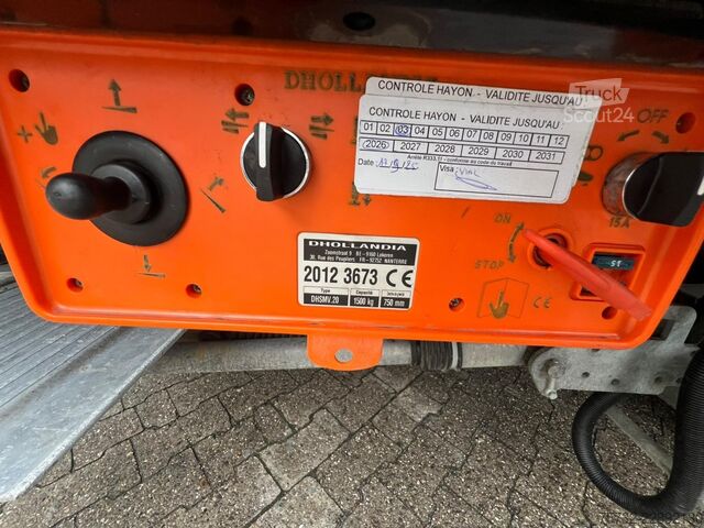 Camion plateau avec bâche Scania R 490 Plane-Jumbo Retarder Edscha LBW Lenkachse