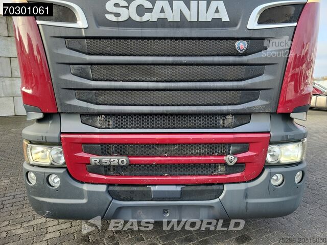 Standaard trekker Scania R520 4X2 3-Pedals Retarder PTO 2x Tanks Full-Ai...