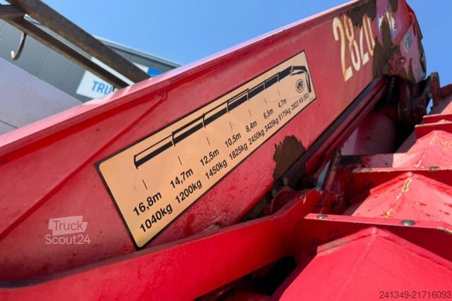 Jeřáb na nákladním automobilu VOLVO FM-400 8x2 HMF2820-6