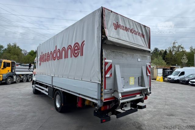 Camión plataforma con toldo MAN TGM 15.340 4x2