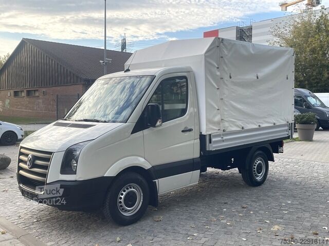 Perdeli panelvan VW Crafter Koffer 2.5TDI Pritsche Plane *Klima*LBW*