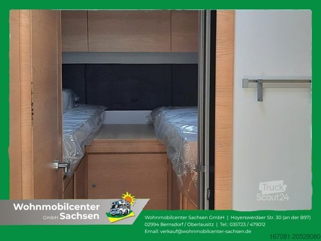 Half-integraal camper GIOTTILINE Siena 395 Ford