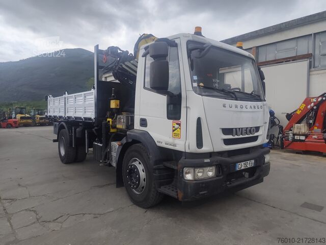 Vilkikas su kranu Iveco EuroCargo 180E25K