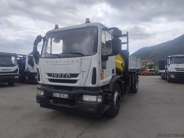 Camion con gru Iveco EuroCargo 180E25K