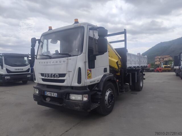 Camion con gru Iveco EuroCargo 180E25K