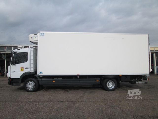 Chladený nákladný automobil MERCEDES-BENZ Atego 1218*Carrier Kühlkoffer 6.60m*Euro5*LBW*