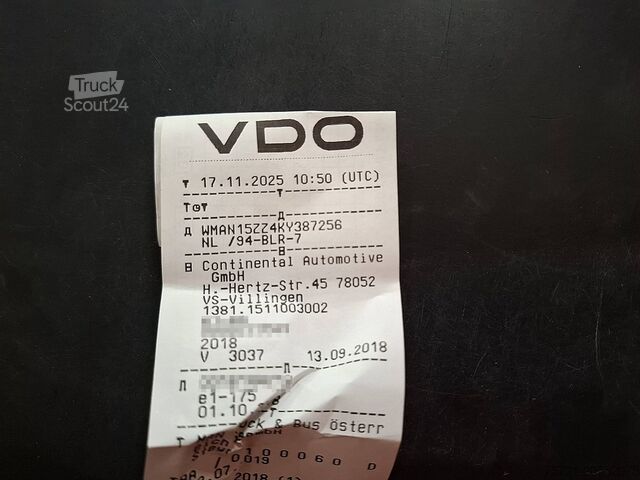 Kuffert M.A.N. 10.190 TGL