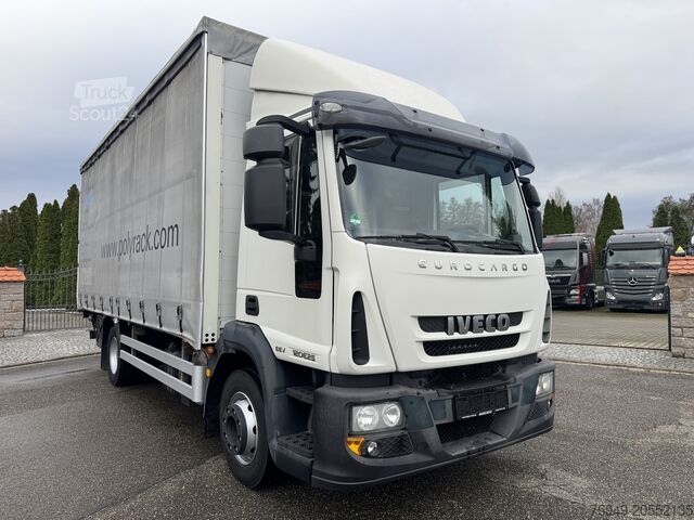 120E25 EEV platte bak/pl 6,10m, laadklep 1,5 ton, airco Iveco Eurocargo 120E25 EEV Pr/Pl 6,10m, LBW