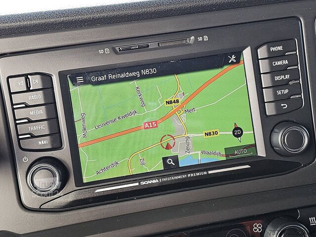 System BDF SCANIA S500 6X2*4,folding lift