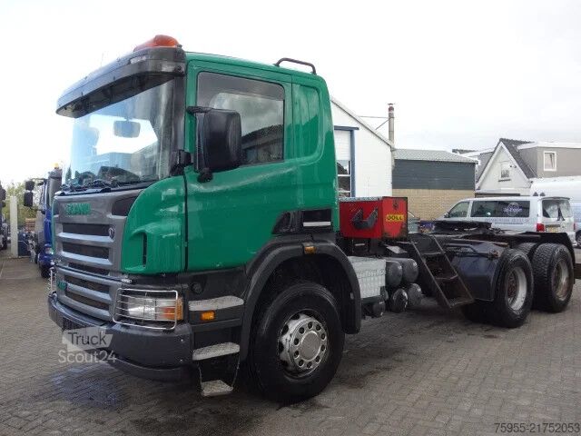 Schwerlast Scania P420 6x4 steelsprings