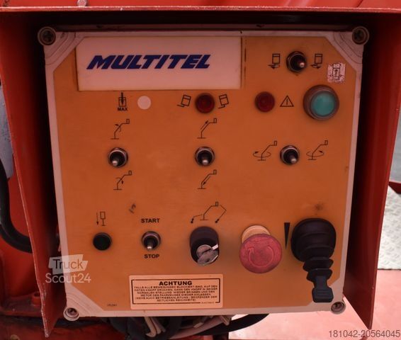 Çalışma platformlu kamyon Multitel MT202