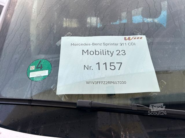 Minibus MERCEDES-BENZ Sprinter 311 Mobility 23 LIFT Rollstuhlbus