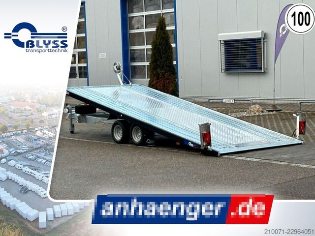 Autószállító pótkocsi BLYSS Autotransporter 450x201cm 3500kg zGG
