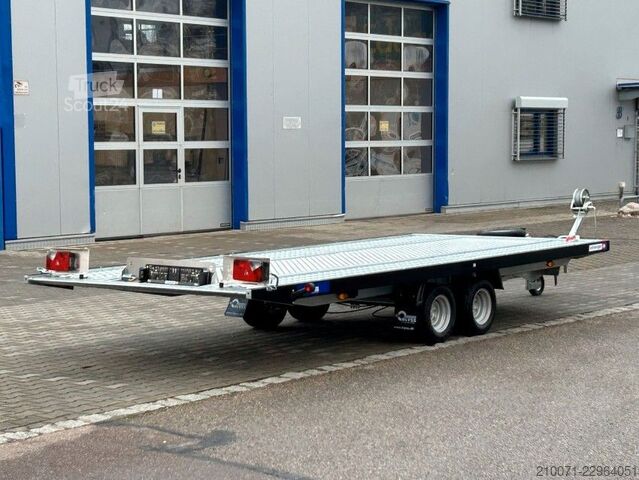 Autószállító pótkocsi BLYSS Autotransporter 450x201cm 3500kg zGG