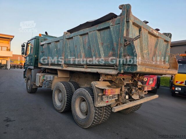 Camion-benne tricar MERCEDES-BENZ Actros 3348 / 6X6 ALLRAD/Full Steel/ EPS 3 Pedal