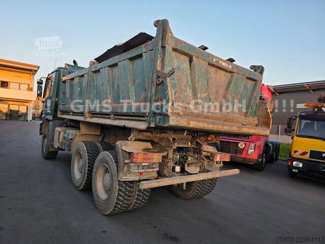 Camion-benne tricar MERCEDES-BENZ Actros 3348 / 6X6 ALLRAD/Full Steel/ EPS 3 Pedal
