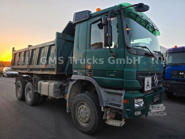 Camion benne MERCEDES-BENZ Actros 3348 / 6X6 ALLRAD/Full Steel/ EPS 3 Pedal