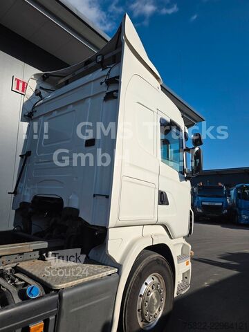 Крюковой мусоровоз SCANIA R500 V8 / Manual / TOP ZUSTAND / German