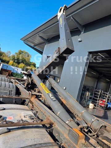 Крюковой мусоровоз SCANIA R500 V8 / Manual / TOP ZUSTAND / German