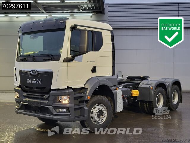 Standaard trekker MAN TGS 33.440 6X4 NEW! TN Manual Full-Steel Big-Ax...