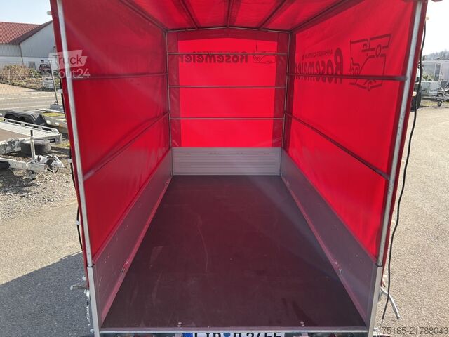 Przyczepa skrzyniowa Böckmann TL-AL 2513/135 Stkl Plane Kastenanhänger gebrems