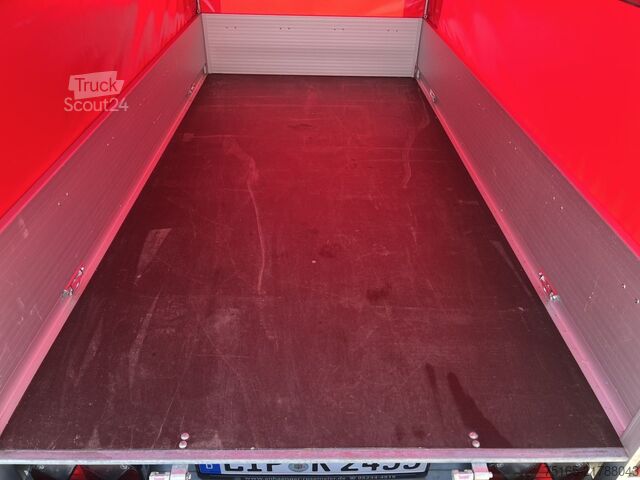 Przyczepa skrzyniowa Böckmann TL-AL 2513/135 Stkl Plane Kastenanhänger gebrems