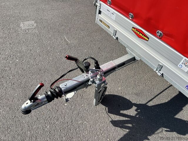 Przyczepa skrzyniowa Böckmann TL-AL 2513/135 Stkl Plane Kastenanhänger gebrems