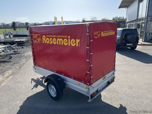 Przyczepa skrzyniowa Böckmann TL-AL 2513/135 Stkl Plane Kastenanhänger gebrems