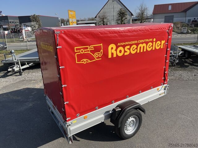 Przyczepa skrzyniowa Böckmann TL-AL 2513/135 Stkl Plane Kastenanhänger gebrems