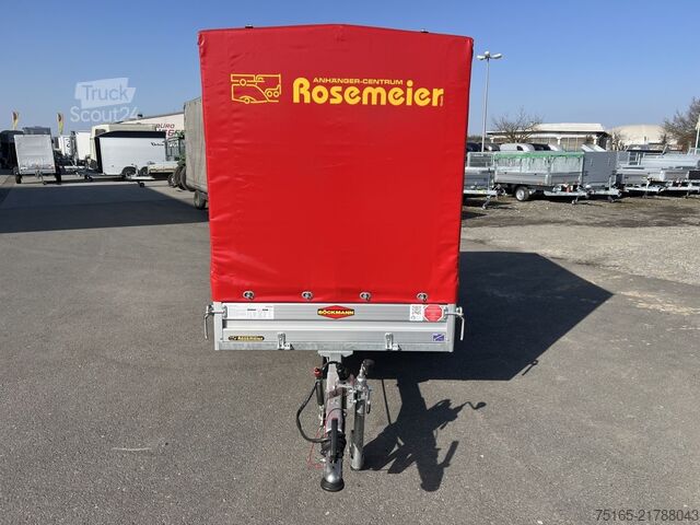 Przyczepa skrzyniowa Böckmann TL-AL 2513/135 Stkl Plane Kastenanhänger gebrems