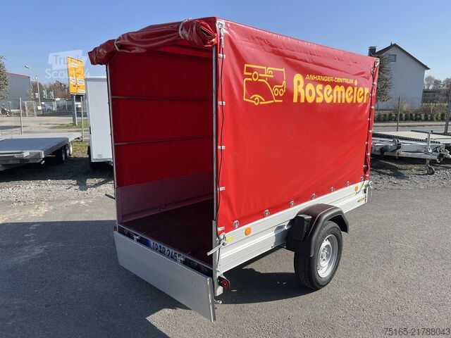 Przyczepa skrzyniowa Böckmann TL-AL 2513/135 Stkl Plane Kastenanhänger gebrems