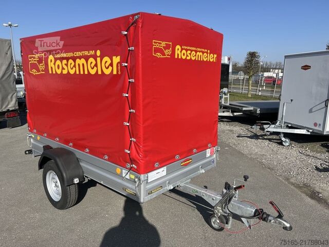 Przyczepa skrzyniowa Böckmann TL-AL 2513/135 Stkl Plane Kastenanhänger gebrems